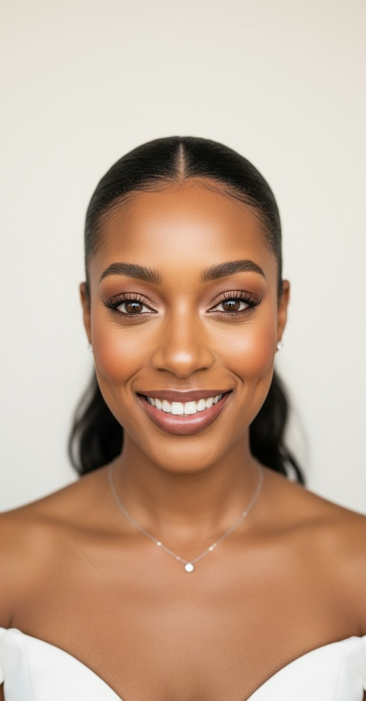 After Bridal Pony Hairstyle